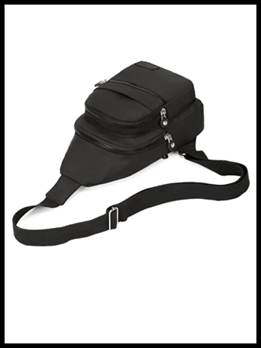 Banelu Small Sling Backpack Crossbody Bag Water Resistant Polyester